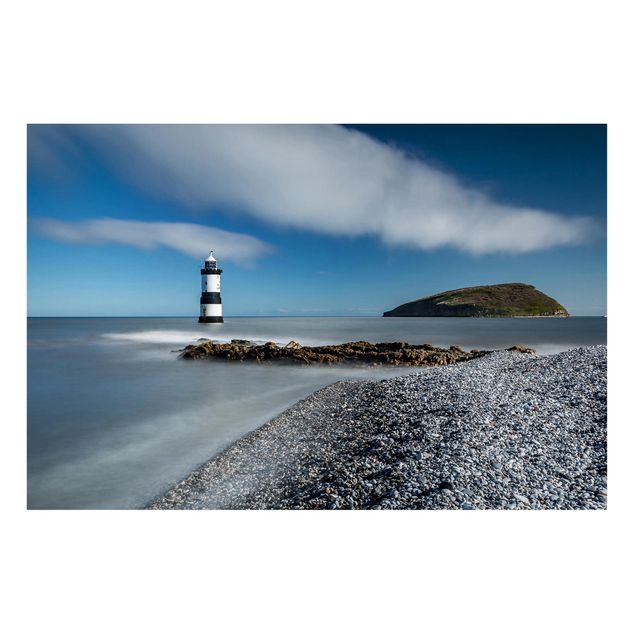 Landscape canvas prints Lighthouse In Wales