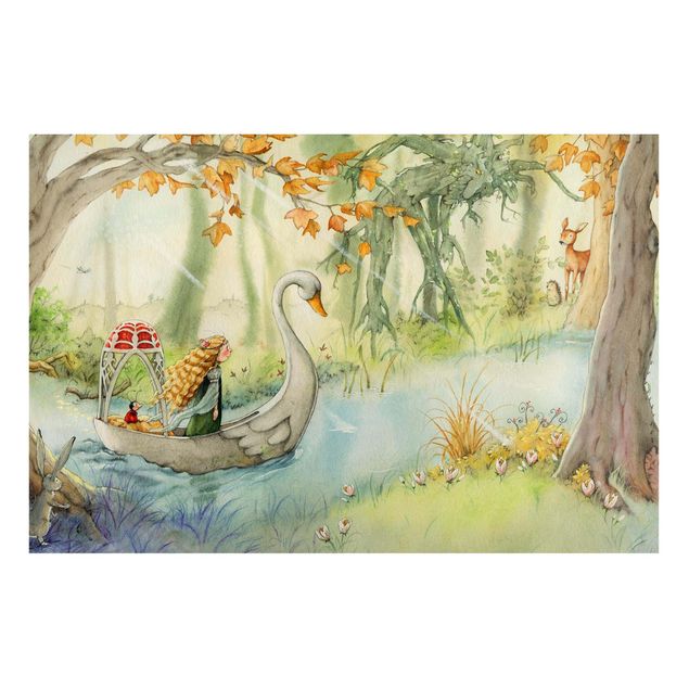 Prints landscape Lilia - The Swan Boat