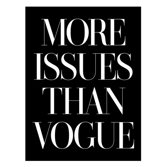 Magnet boards sayings & quotes More Issues Than Vogue