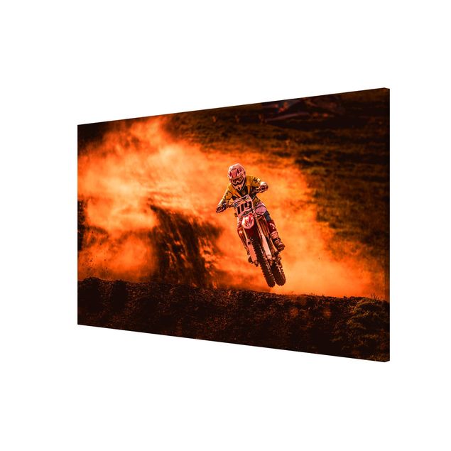 Prints modern Motocross In The Dust