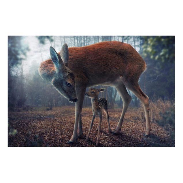 Magnet boards animals Mother And Fawn
