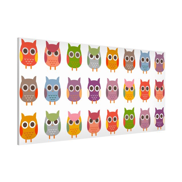 Nursery decoration No.EK147 Owl Parade Set II