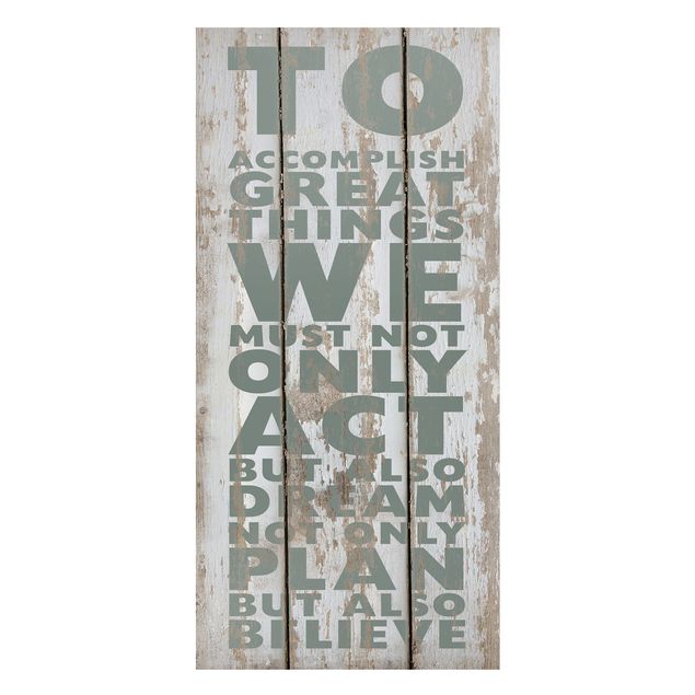 Magnet boards sayings & quotes No.RS179 Great Things