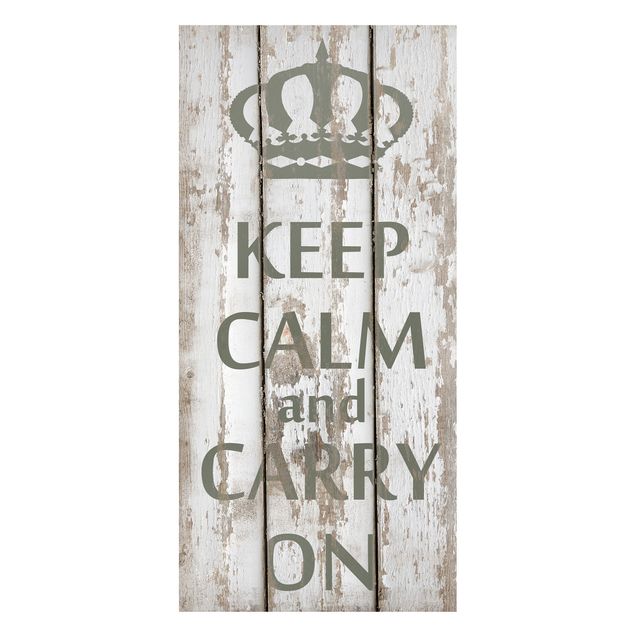 Magnet boards sayings & quotes No.RS183 Keep Calm And Carry On