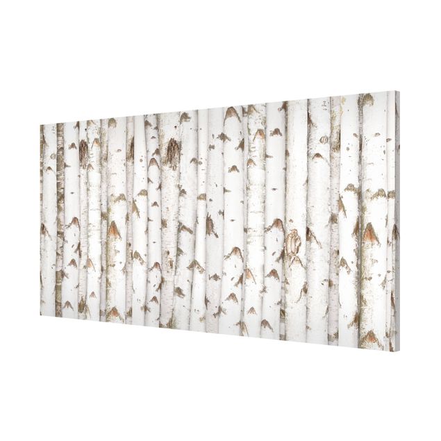 Trees on canvas No.YK15 Birch Wall