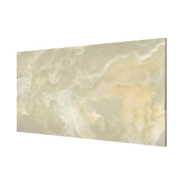 Magnet boards stone Onyx Marble Cream
