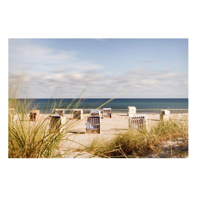 Landscape canvas prints Baltic Sea And Beach Baskets