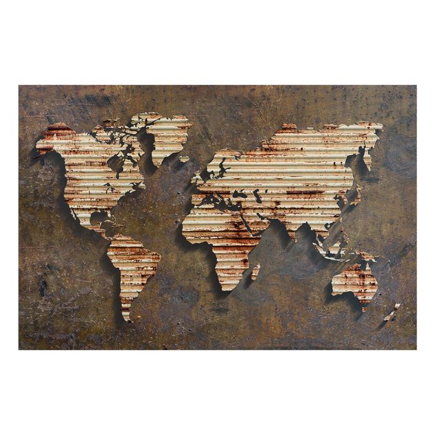 Magnet boards maps Rust World Map