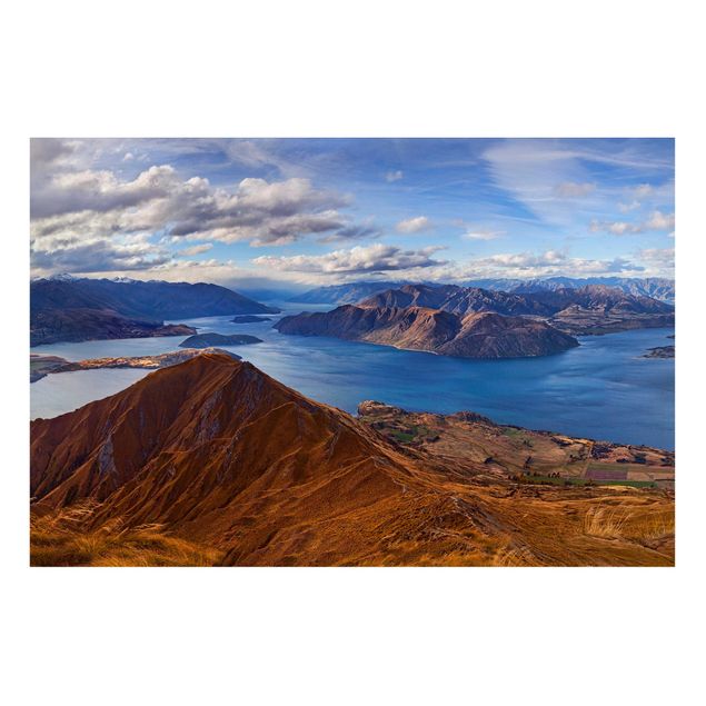Prints landscape Roys Peak In New Zealand
