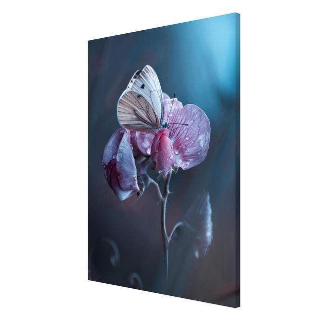 Magnet boards flower Butterfly In The Rain