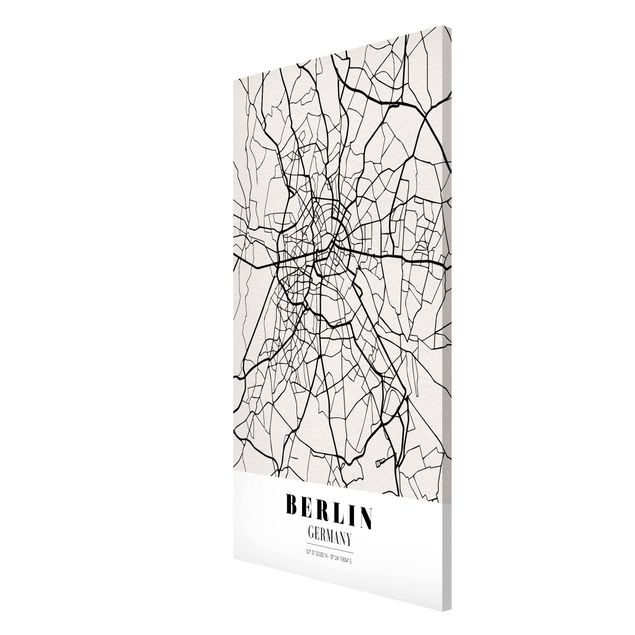 Magnet boards sayings & quotes Berlin City Map - Classic