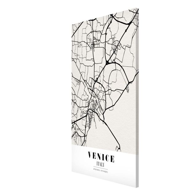 Magnet boards sayings & quotes Venice City Map - Classic