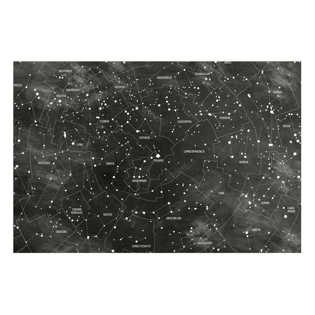 Magnet boards maps Map Of Constellations Blackboard Look