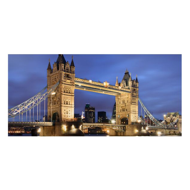 London art prints Tower Bridge At Night
