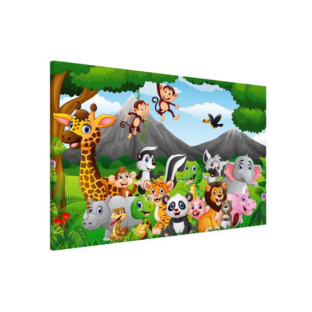 Kids room decor Wild Jungle Animals