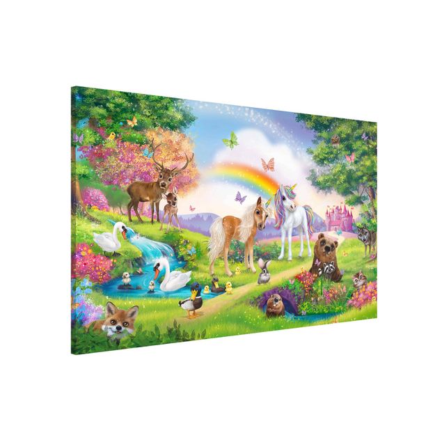 Kids room decor Animal Club International - Magical Forest With Unicorn