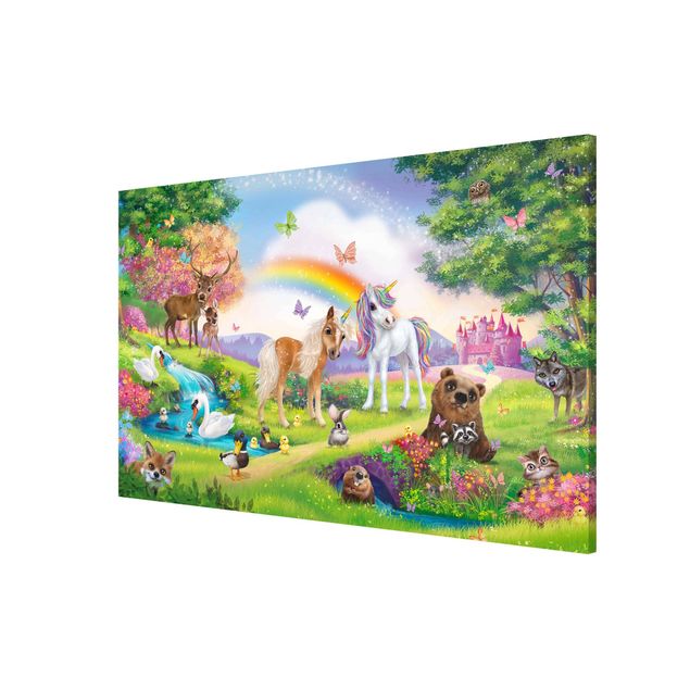 Magnet boards animals Animal Club International - Magical Forest With Unicorn