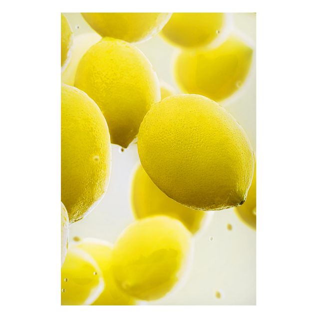 Prints modern Lemons In Water