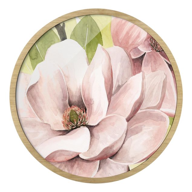 Prints pink Magnolia Blushing I