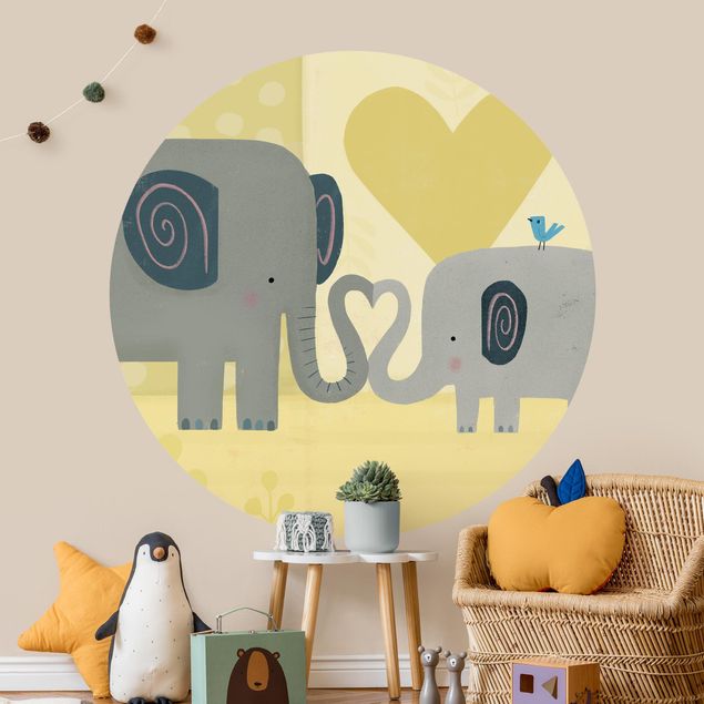 Wallpapers elefant Mum And I - Elephants