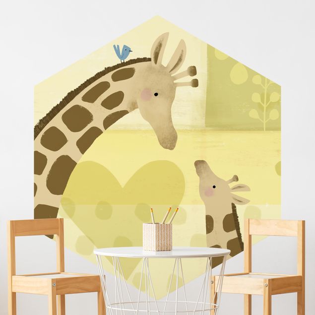 Nursery decoration Mum And I - Giraffes