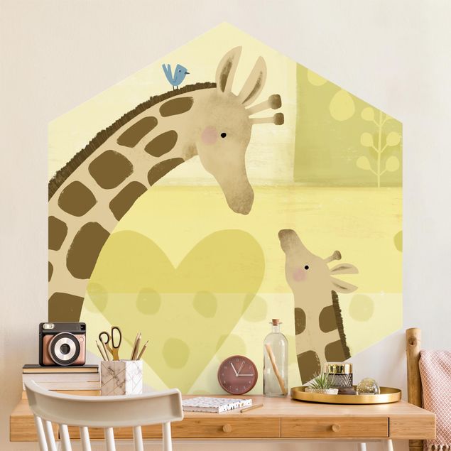 Wallpapers giraffe Mum And I - Giraffes