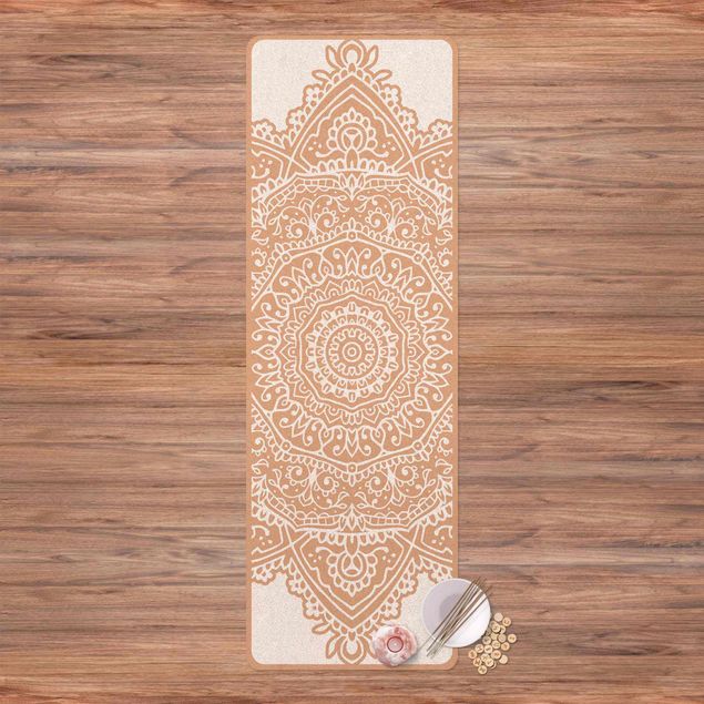 Modern rugs Mandala Indian Ornament