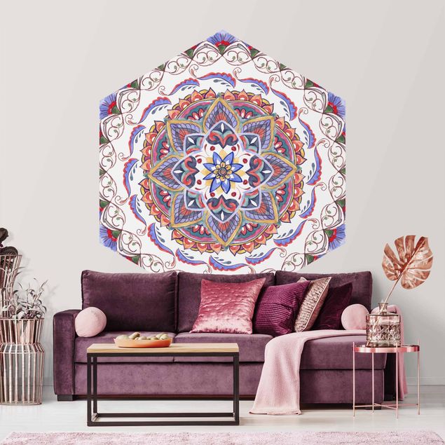 Wallpapers patterns Mandala Meditation Pranayama