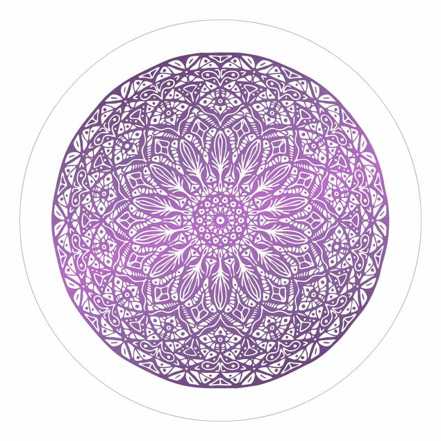 Wallpapers spiritual Mandala Ornament In Purple