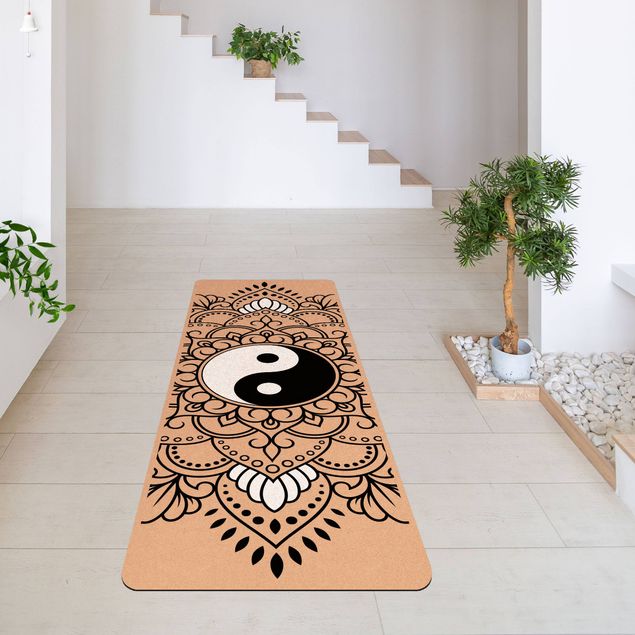 Oriental rugs Mandala Yin And Yang