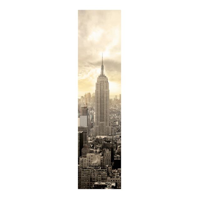Sliding panel curtains architecture and skylines No.24 Manhattan Dawn