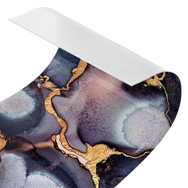 Elisabeth Fredriksson art Marble Watercolour With Gold