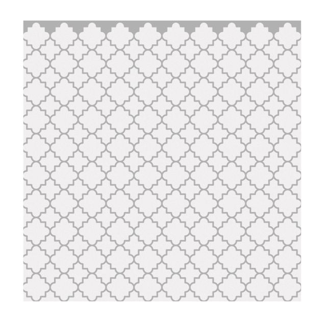 Window film - Moroccan mosaic four -pass pattern