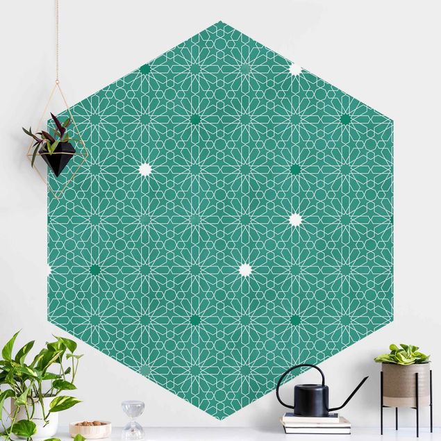 Kitchen Moroccan Stars Pattern