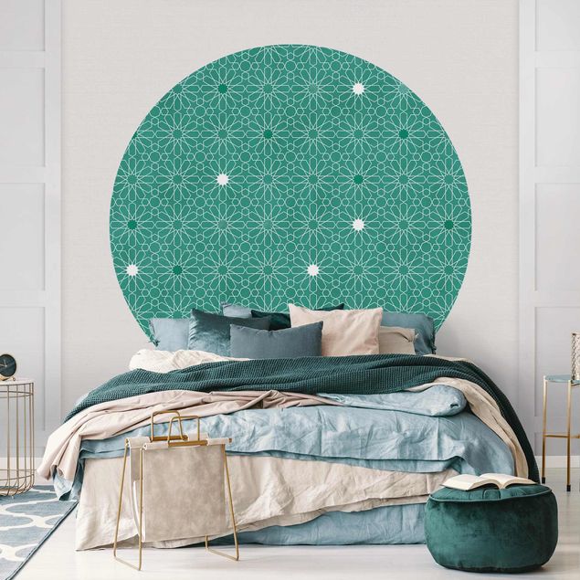 Wallpapers ornaments Moroccan Stars Pattern