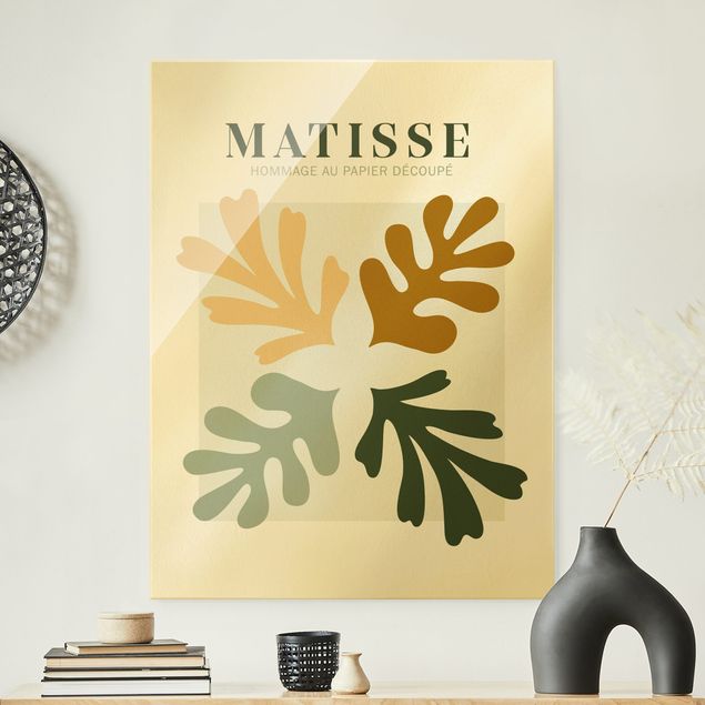 Prints modern Matisse Interpretation - Leaves