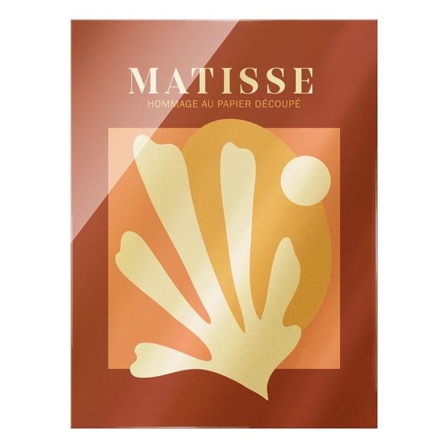 Prints Matisse Interpretation - Combination Red