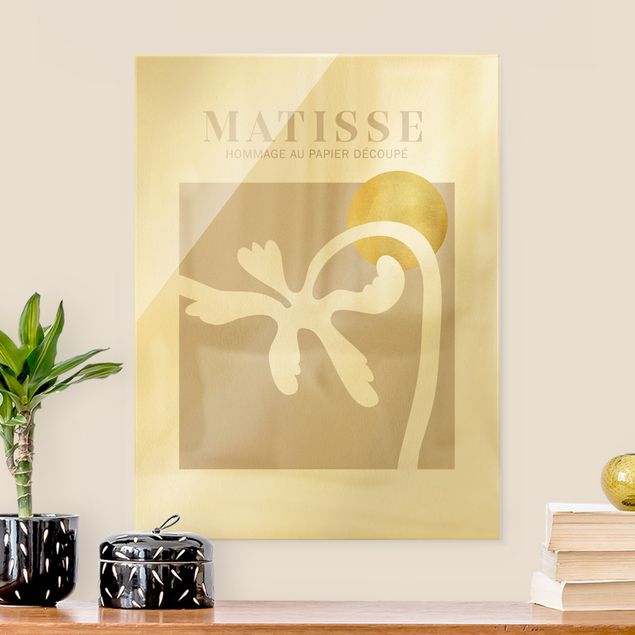 Contemporary art prints Matisse Interpretation - Palm Tree And Sun