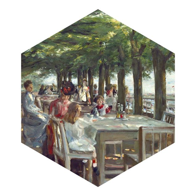 Wallpapers landscape Max Liebermann - The Restaurant Terrace Jacob
