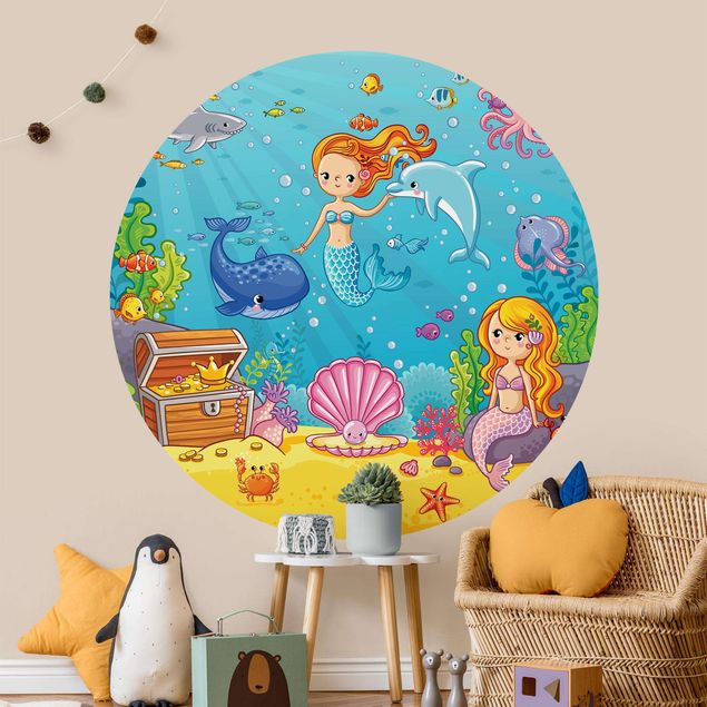 Nursery decoration Mermaid Underwater World