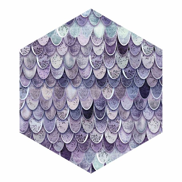 Monika Strigel Art prints Mermaid Magic In Purple