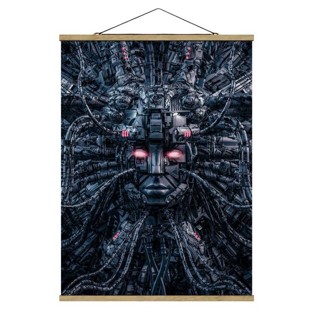 Black art prints Human Machine