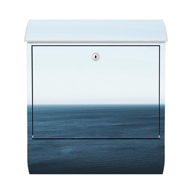 Blue letter box Minimalistic Ocean