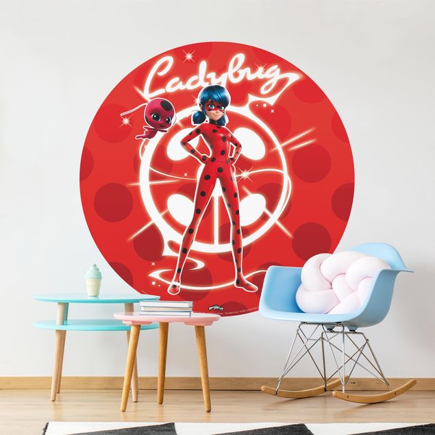 Contemporary wallpaper Miraculous Ladybug in Paris
