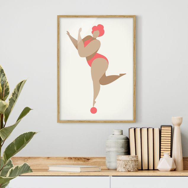 Ballet prints Miss Dance Pink