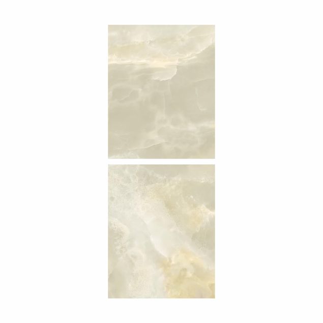 Self adhesive furniture covering Onyx Marble Cream
