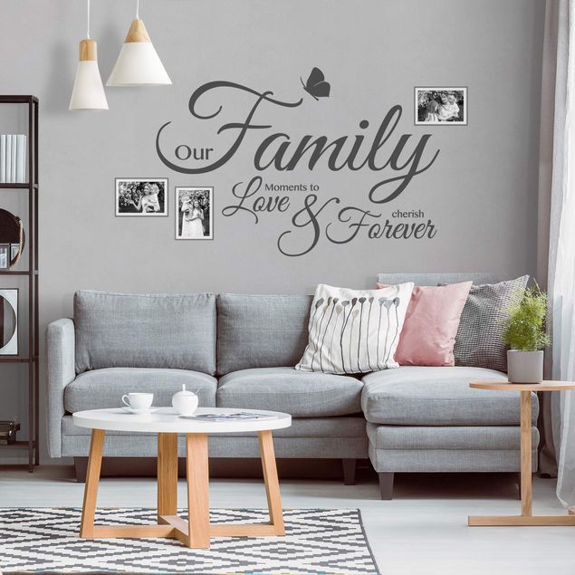 Family wall art stickers Moments to Love