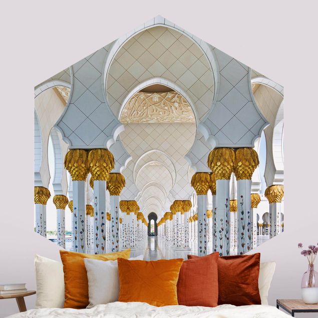 Wallpapers geometric Mosque In Abu Dhabi