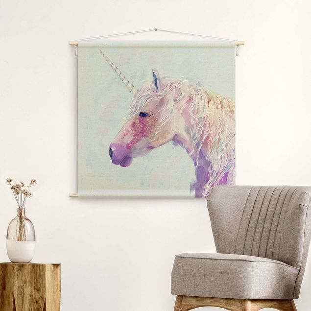 tapestry wall hanging Mystical Unicorn II