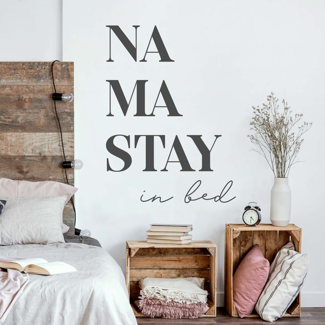 Wall stickers Namastay In Bed